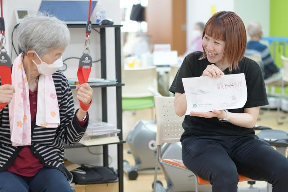 リハビリデイの介護スタッフ