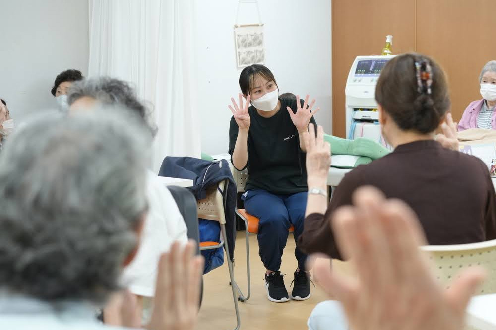 リハビリデイの介護スタッフ